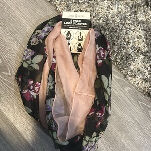 Jade and deer 2 pack loop scarves